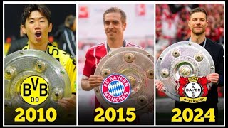 All Bundesliga Winners 🏆🇩🇪🔥