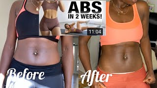 Abs In Two WEEKS? ( I Tried Chloe Ting’s Abs Workout)! (INCREDIBLY RESULT )