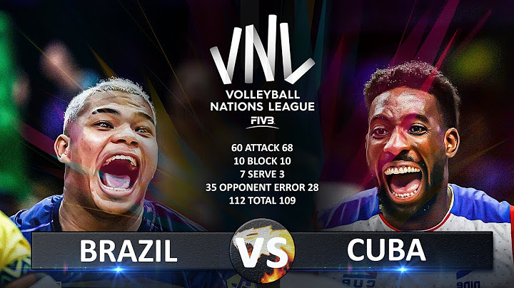 Brazil vs Cuba | Men's VNL 2025