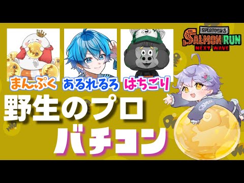 【サーモンランNW】野生のプロでバイトチームコンテンスト！（あるれるろ,はちごり,まんぷく）【スプラトゥーン3】