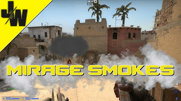 THE BEST DE_MIRAGE SMOKES - EP. 8 CS:GO TIPS AND TRICKS