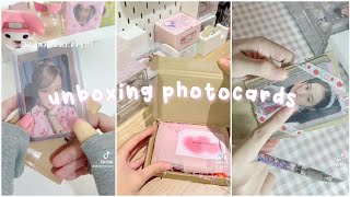 ★  unboxing kpop photocards || tiktok compilation