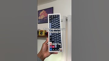 The Programmer’s Keyboard.. #programmer #keyboard #budget #aluminum #tech #shorts