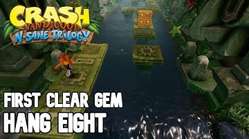 Crash Bandicoot 2 (N. Sane Trilogy) 100% Walkthrough - Part 4 - Hang Eight (First Clear Gem)