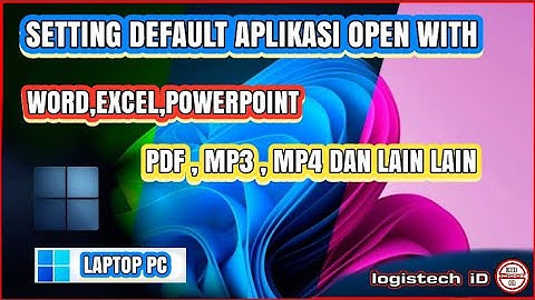 How to Set Default Open Applications on a Laptop or Computer