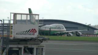 Eva Air Cargo 747-400 At Brussels Eva Air Cargo 747-400 At Brussels