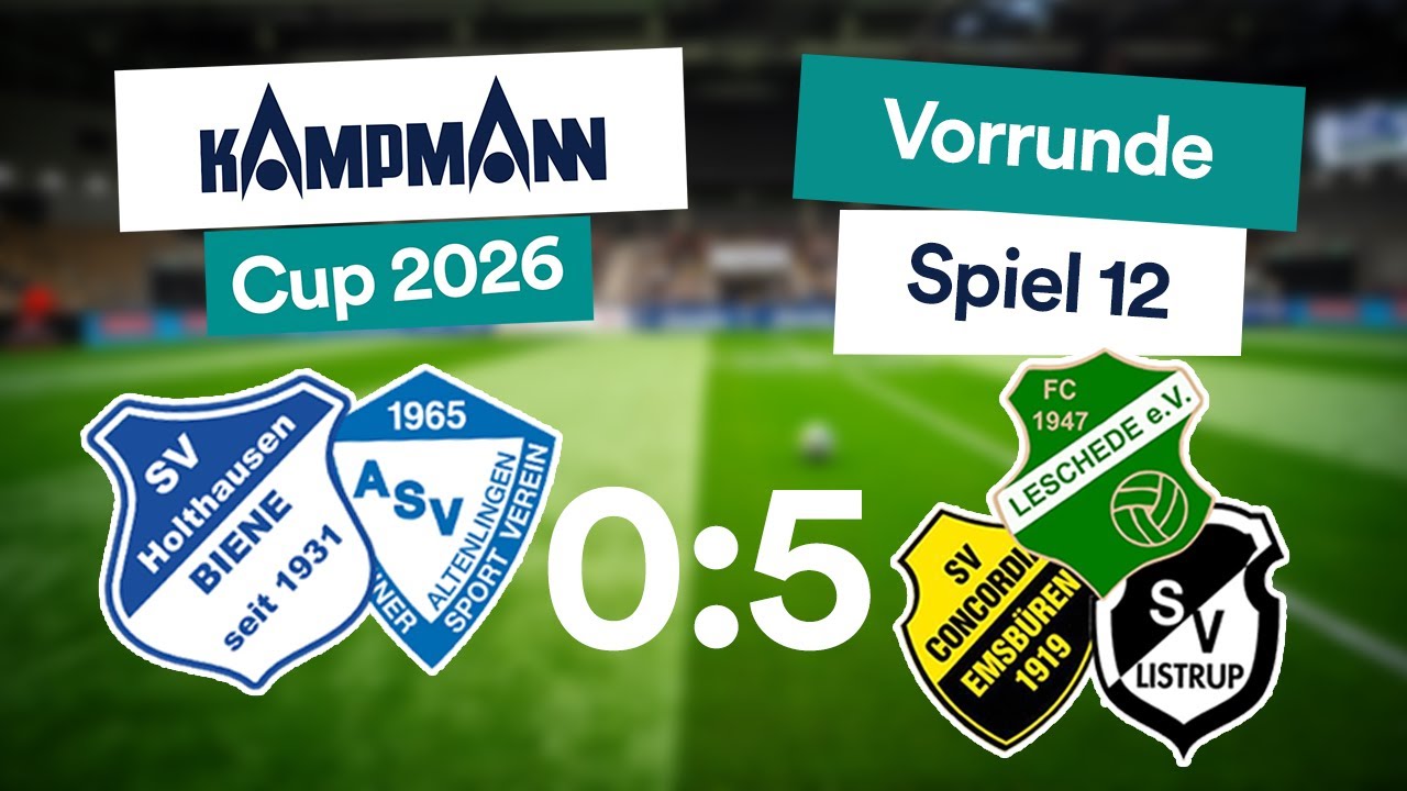 Kampmann Cup 2026 | Vorrunde | Spiel 12