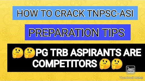 HOW TO CRACK-TNPSC-ASI-CSSSE-PREPARATION TIPS #tnpsc #statisticalexam