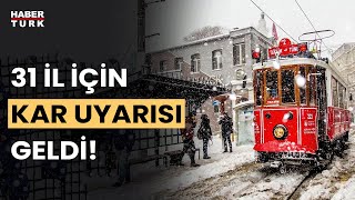 Kuvvetli kar yağışı bekleniyor! Kar yağışı nerelerde etkili olacak? Hüseyin Öztel aktardı Resimi