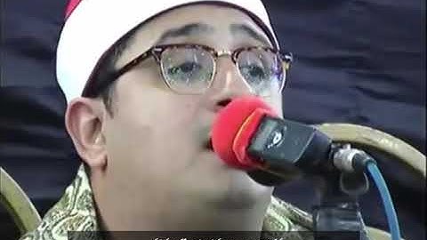 محمود الشحات انور.  سورة مريم.  (فناداها من تحتها الا تحزنى )