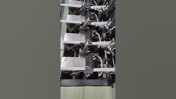 Needle loom machine | Elastic band making process