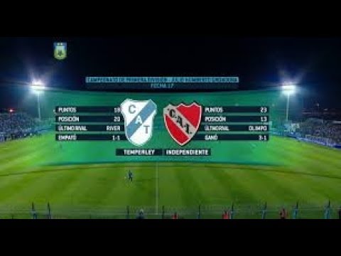 temperley vs independiente en vivo