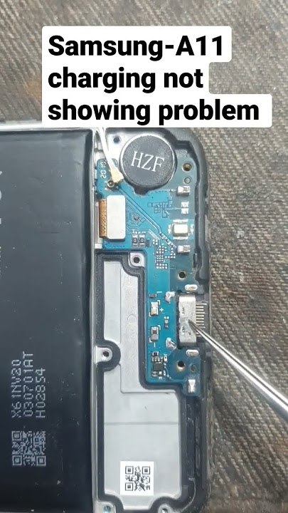 Samsung-A11/M11/charging not showing problem