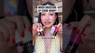 DRUGSTORE LIP STAIN TINTS #makeup #makeupreview #drugstoremakeup #lipstain #liptint DRUGSTORE LIP STAIN TINTS #makeup #makeupreview #drugstoremakeup #lipstain #liptint