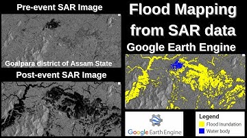 Flood Mapping using Sentinel-1 SAR data in Google Earth engine - Recent Assam flood