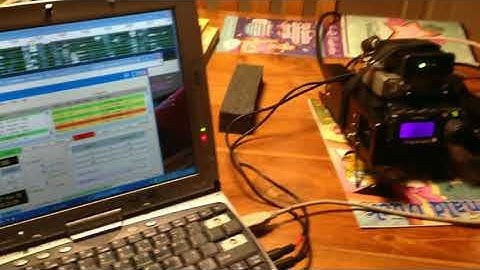 Portable test using magloop, FT817 and FT8