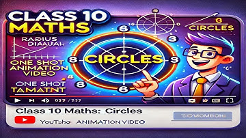 CBSE Klas 10 || Wiskunde || Cirkels || Animatie || in het Engels @digitalguruji3147