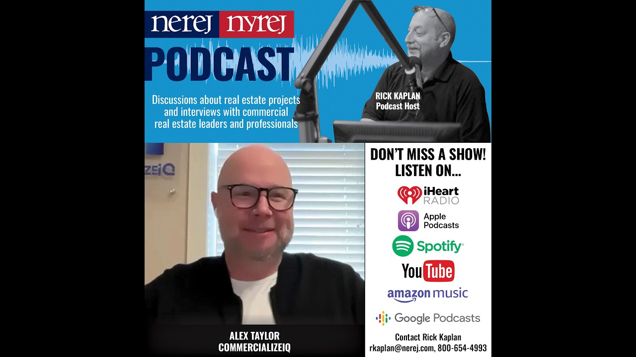 Alex Taylor  CommercializeIQ interviw on NEREJ NYREJ Podcast