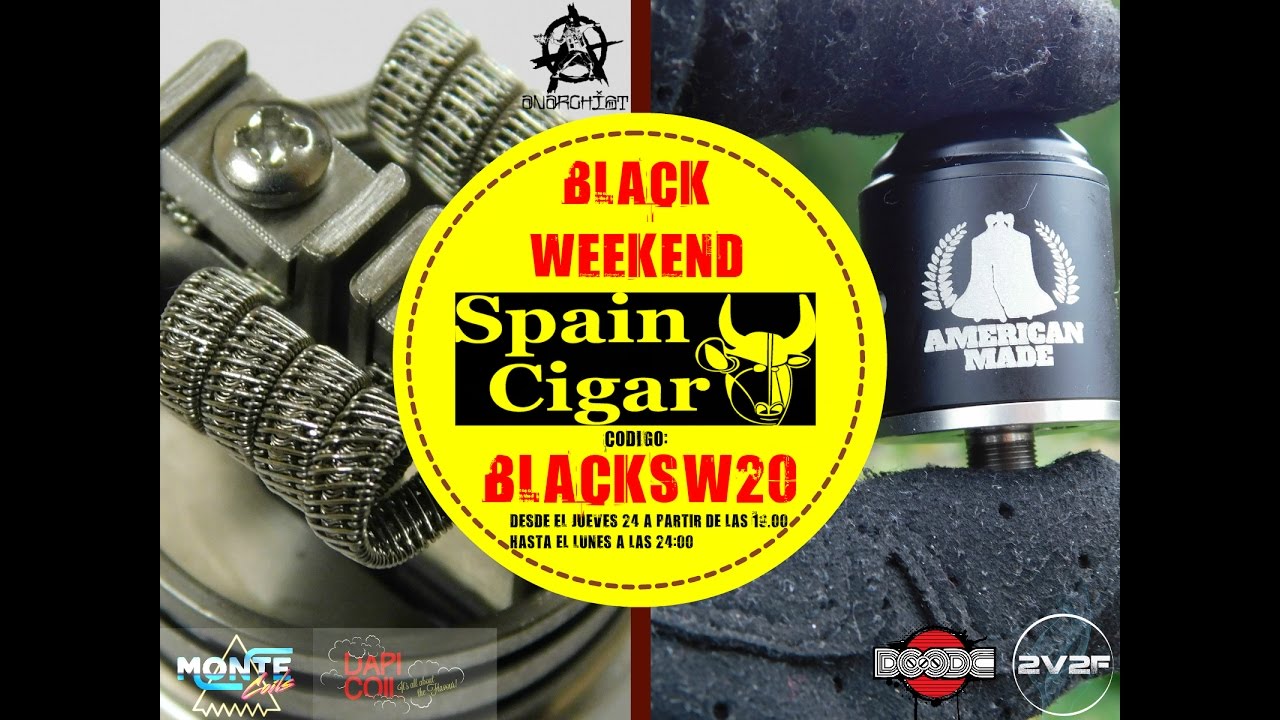 M.Terk THE RDA SPAINCIGAR ¿ black friday ? - YouTube