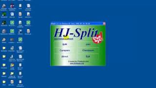 how to split large files Easyway