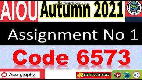 ⏩ AIOU Code 6573 Solved Assignment No.1 Autumn 2021 || Level: M.ED/MA Education