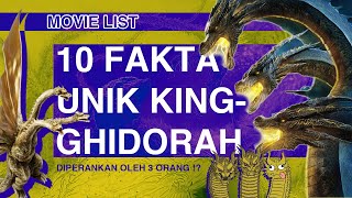 10 Fakta Unik King Ghidorah, Musuh Bebuyutan Godzilla