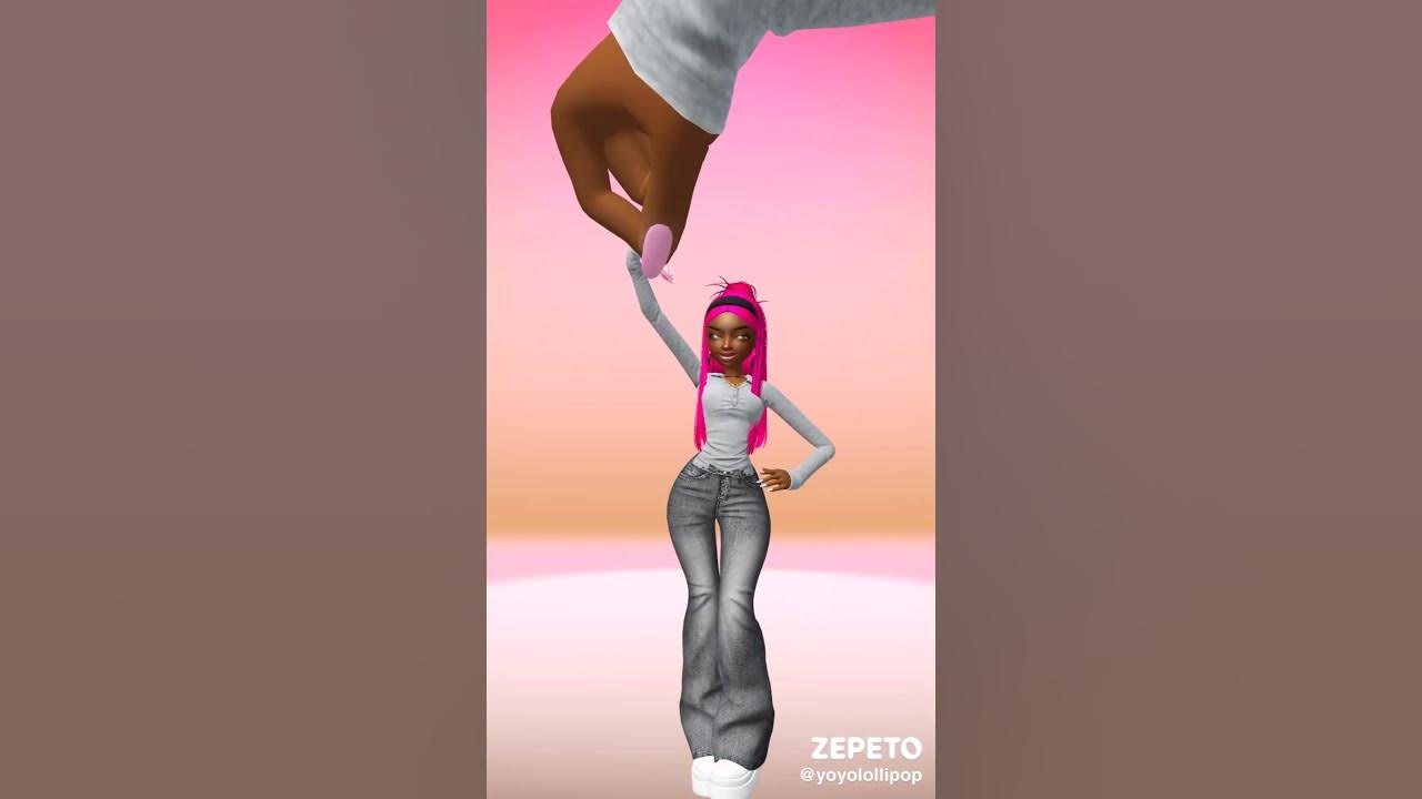 My name is Pink and im really glad to meet you👋 #illegal #pinkpantheress #zepeto