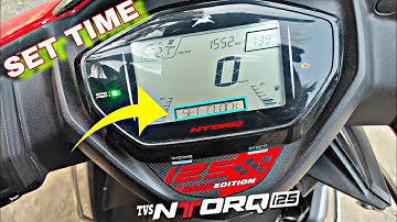 TVS NTORQ BS6 RACE EDITION TIME SETTING in Hindi | KD EDITION |