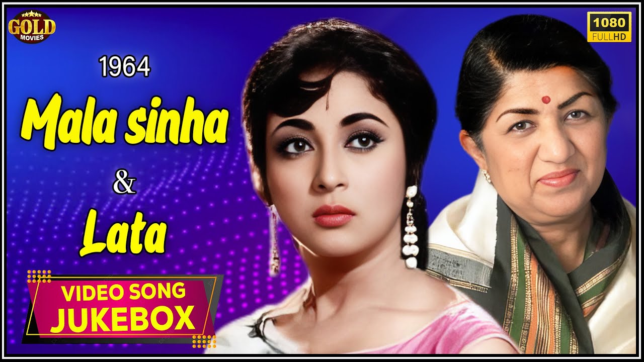 𝐋𝐚𝐭𝐚 𝐌𝐚𝐧𝐠𝐞𝐬𝐡𝐤𝐚𝐫 & 𝐌𝐚𝐥𝐚 𝐒𝐢𝐧𝐡𝐚'𝐬 𝟏𝟗𝟔𝟒 Movies Video Songs Jukebox l 𝙃𝙞𝙣𝙙𝙞 𝙈𝙚𝙡𝙤𝙙𝙮 𝙎𝙤𝙣𝙜𝙨