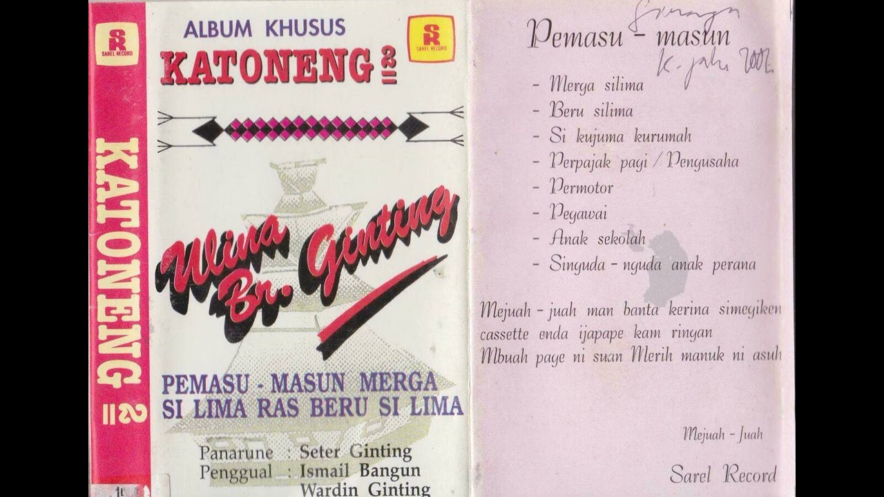 Seter Ginting, Ismail Bangun & Wardin Ginting - Album Khusus Katoneng Katoneng Side B