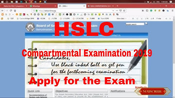 How to Apply for HSLC Compartmental Examination 2019 || SEBA compartmental 2019 Routine