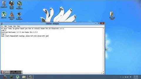 How To Install Radar Bro On Minecraft 1.5.2
