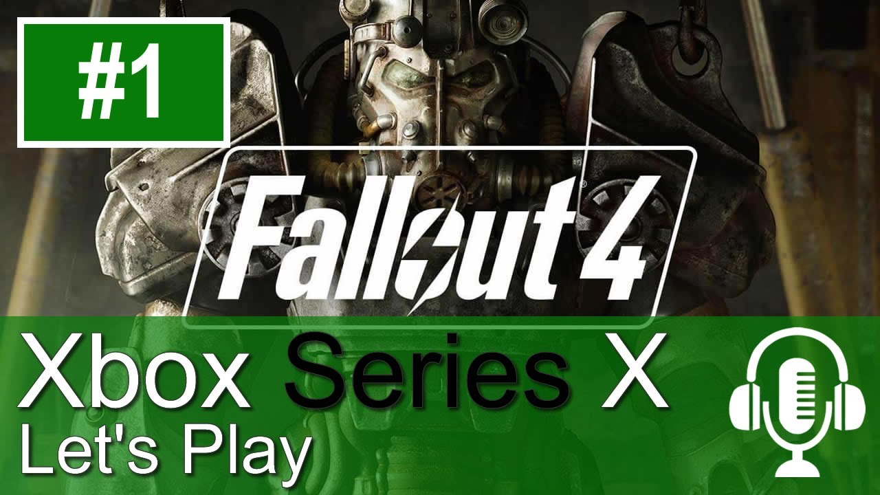 Fallout 4 Xbox Series X Gameplay (Let's Play 1) YouTube