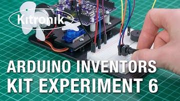 Kitronik Inventors Kit for Arduino Exp 6 Piezo Buzzer Video Walkthrough