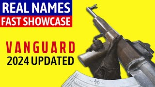COD Vanguard - All Weapons - REAL Names - Fast Showcase (2024)