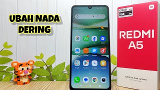 Cara Mengubah Nada Dering Di Hp Xiaomi Redmi A5