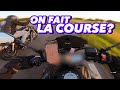 On fait la course  ma mre reprend la moto  em0tik motarde