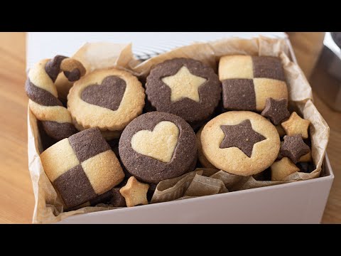 クリスマスプレゼントに!バタークッキーの作り方 Christmas Butter Cookies｜HidaMari Cooking