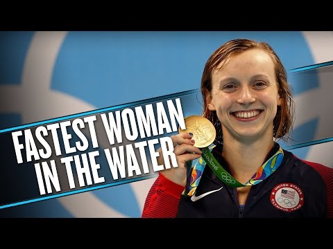 Katie Ledecky breaks her own world record in 400-meter freestyle | Rio Olympics 2016