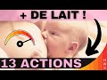 Augmenter la production de lait  13 actions pour avoir plus de lait