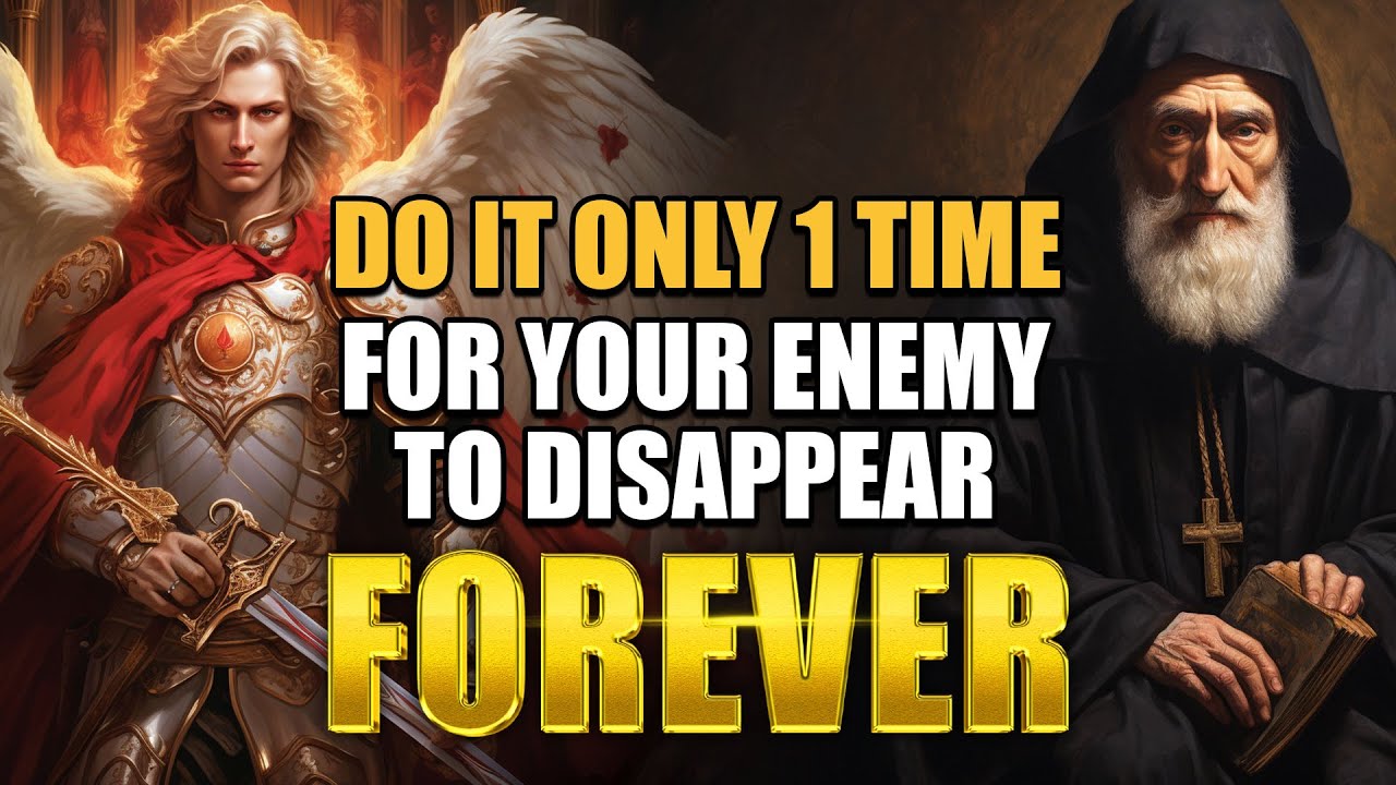 🛑INCREDIBLE PRAYER AGAINST MAGIC, ENVY, CURSE AND GOSSIP SAINT BENEDICT AND ARCHANGEL SAINT MICHAEL