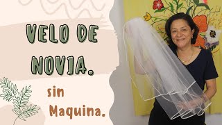 Como hacer un VELO DE NOVIA, Fácil y Rápido.