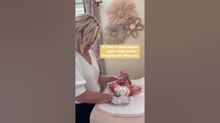 Diaper changing hacks for new parents