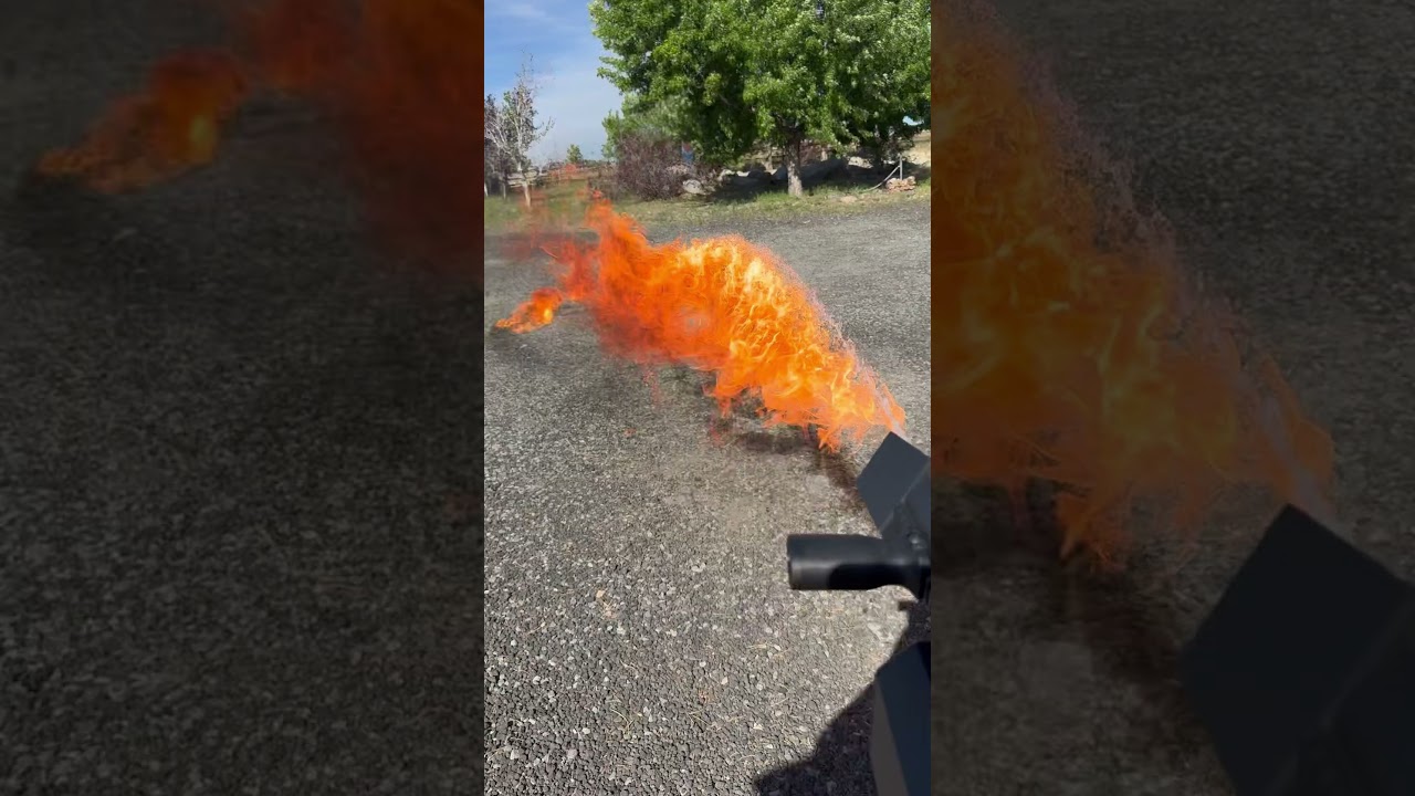 Legal in 48 states the new Arc flamethrower is available at X Products for $599 