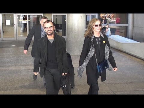 Ringo Starr And Wife Barbara Bach Look Half Their Age Arriving In La