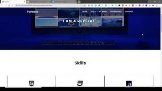Portfolio Website | Responsive Personal Portfolio Website Using HTML 5 CSS3 and JavaScript | Part-1