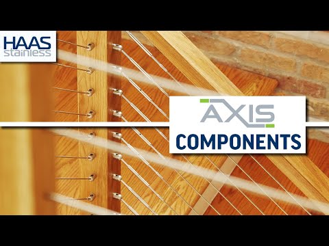 HAAS AXIS Cable Railing Component Overview