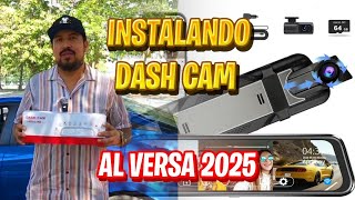 Installing a 3-Camera Rearview Mirror on a Versa | Michael