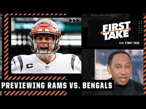 Stephen A. expects Joe Burrow to ‘put on a show’ vs. the Rams in the Super Bowl | First Take