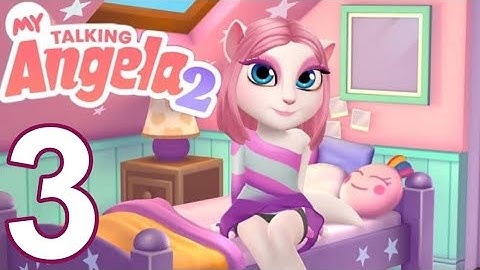 My Talking Angela 2 - Gameplay Walkthrough Part 3 level-3 - (iOS, Android)